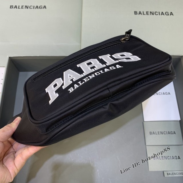 Balenciaga專櫃經典爆款男女同款腰包 巴黎世家帆布胸包腰包 fyj1685